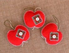 Zestaw jabłuszek na choinkę...