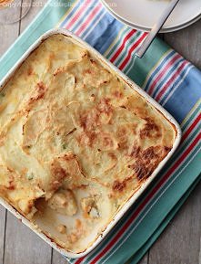 Zapiekanka rybna

600 g zie...