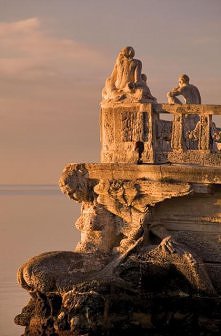 Stone Barge at Vizcaya, Spain