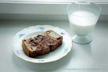 ciasto bananowe z nutellą