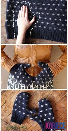 Rękawiczki, ZRÓB SAMA.