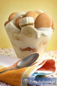 biszkopty + banany + jogurt...