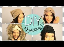 Czapki ze starego swetra!