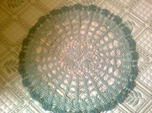 Serweta w dwóch odcieniach zielonego:)