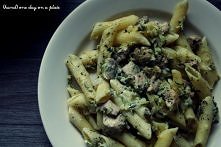 penne z cukinią i kurczakiem