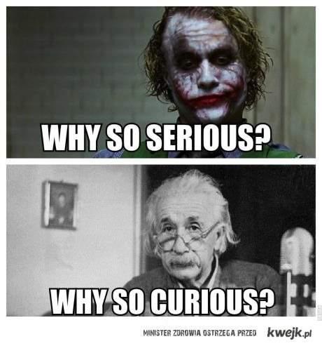 Jocker vs Einstein