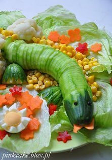 Wąż z ogórka :)
Ciekawe i p...