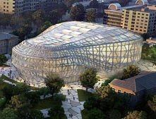 Projekt Zahy Hadid na siedzibę Sinfonia Varsovia (II nagroda)