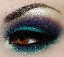 ciemny turkus + fiolet