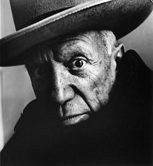 Picasso, irving penn 1957