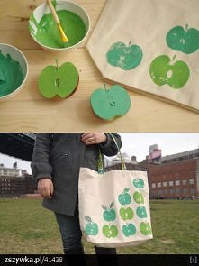 Pomysł na tanie i efektowne ozdobienie torby <3