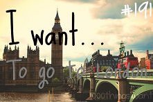 I want to go to London....