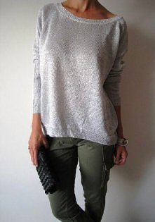 Vila, sweterek ze srebrną nitką. szczegóły dostępne po kliknięciu w zdjęcie.