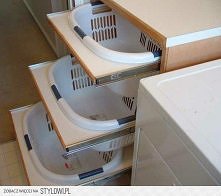 pomysłowe szuflady na pranie