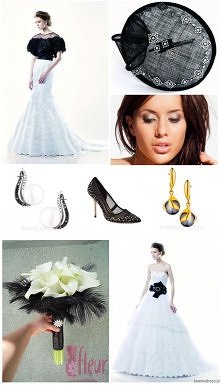 Czarno-biała paleta