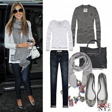 Styl Alessandry Ambrosio, brazilijskiej top modelki i jednej z głównych twarzy Victorii Secret.