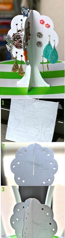 stojaczek na kolczyki