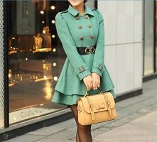 płaszczyk i torebka