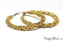 DIY Kolczyki w złocie ;)
K...