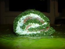 Rolada łososiowo-szpinakowa