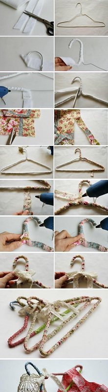 pomysł na wieszaki :)