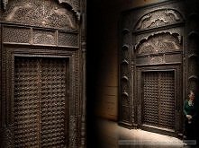 Indyjskie drzwi pałacowe