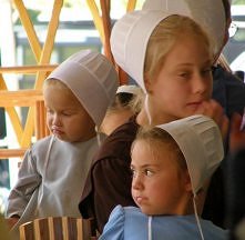 Amish children