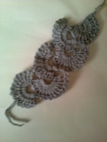 Szydełkowa bransoletka