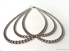 kołnierzyk z łańcuszków