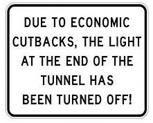 No light.