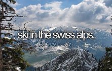 ..ski in the swiss alps.