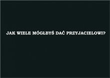 A TY jak dużo mu dasz .. ?