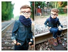 od dziecka wie co modne ;p