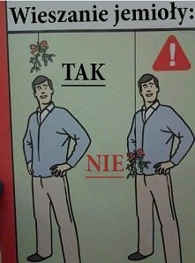 mam dla Was taką oto instrukcję wieszania jemioły