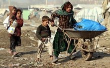 Afgańskie dzieci w Kabulu, styczeń 2012 r.