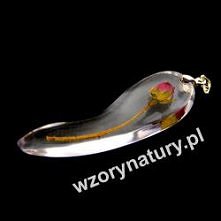 Zawieszka z wygiętą różyczką