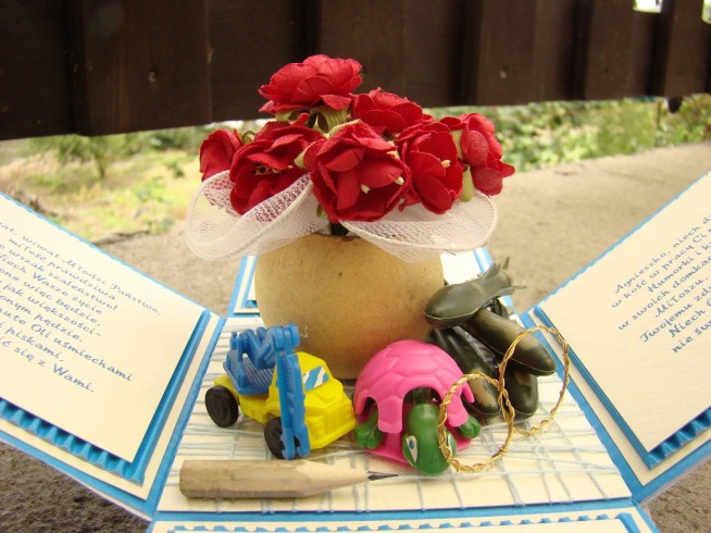 exploding box na ślub