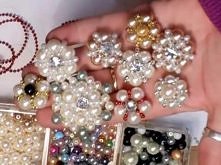 Shabby Chic Pearl Flower Tu...