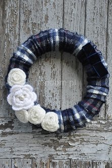 wianek dekoracyjny Blue od ...