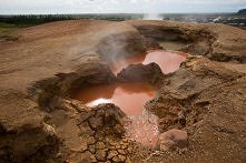 Gorąca, wulkaniczna zupa st...