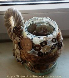 Skarbonka ze słoika