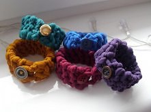 wełniane bransoletki