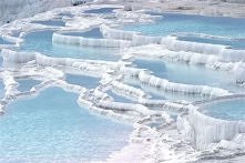Travertines at Pamukkale - Turkey