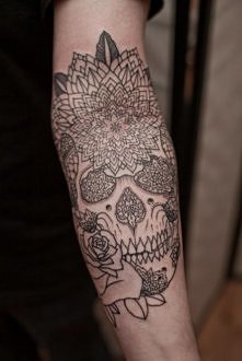 Skull tattoo