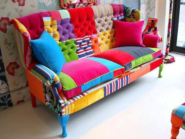 patchwork'owa sofa