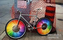 Tęczowy rower