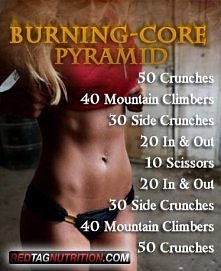 mountain climbers (pozycja  do robienia pompek i wyrzuty nóg na zmianę)