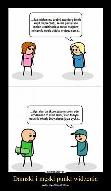 damski i męski punkt widzenia ;D