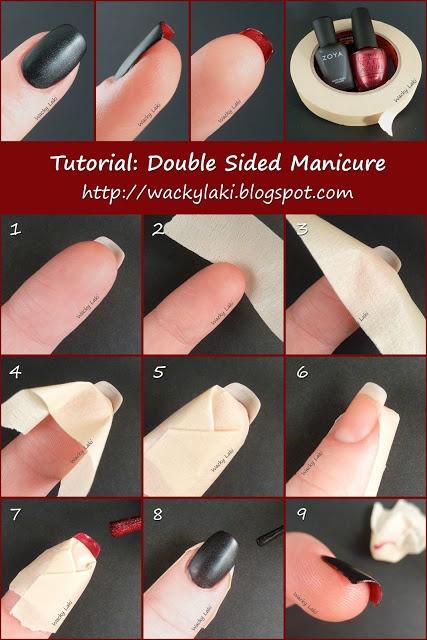 Double Sided Manicure Tutorial