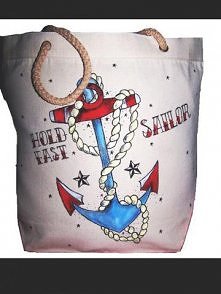 Traditional tattoo bag,eco,zakupy